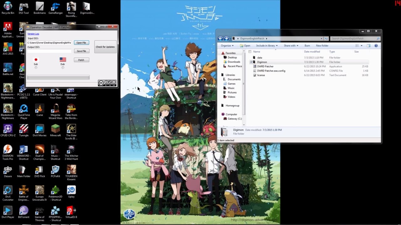 download digimon re digitize english iso